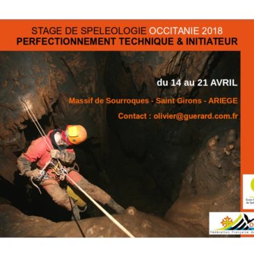 Stage Initiateur Speleo en Ariège – Inscription